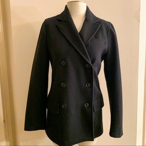 GAP Black Wool Peacoat EXCELLENT CONDITION! Size S